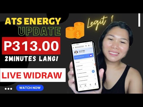 ATS ENERGY UPDATE : RECEIVE ₱313 IN JUST 2 MINUTES DIRECT GCASH