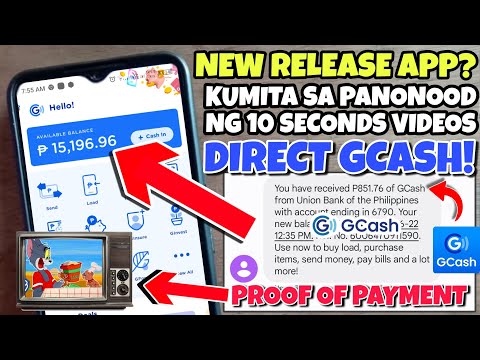 Bagong Gcash? Instant ₱851 Pesos By Watching 10 Sec Videos!