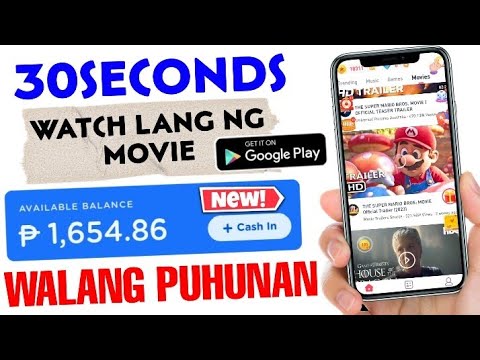 ₱1,654 Free Gcash Direct Payout | Manood Lang Ng Movie