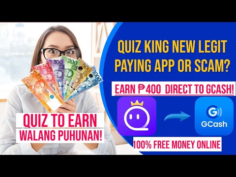 Earn Free ₱400 Direct Gcash | Quiz King Honest Review