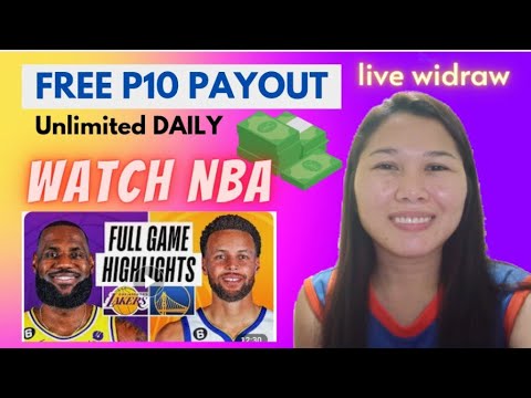 Earn Unlimited 10 Pesos Daily Watch Nba