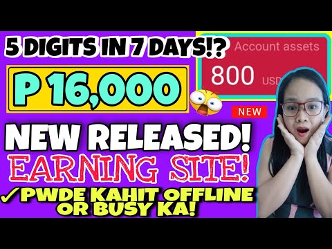 EARN UP TO P16,000 IN 7 DAYS!?KIKITA KAHIT OFFLINE O TULOG KA!EARN PASSIVE INCOME!