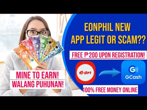 EONPHIL NEW LEGIT PAYING APP – MINE TO EARN FREE ₱200 GCASH | EONPHIL HONEST REVIEW