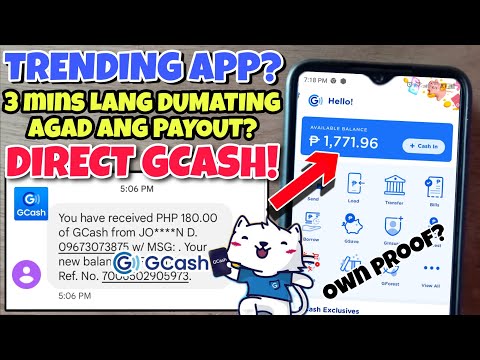 Gcash App? Earn Free ₱180 In 3 Mins Received Agad