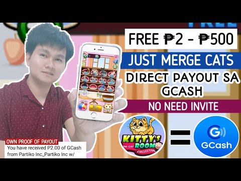 Gcash Games Earn ₱500 Just Merge Cats!