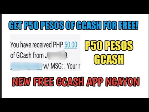 Get Free Gcash P50 Pesos. New Earning App Today.