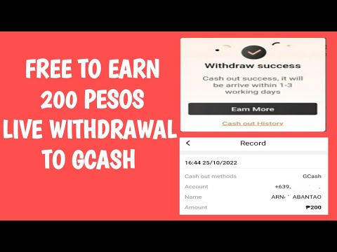 How To Earn 200 Pesos Direct To Gcash