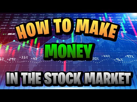 HOW TO MAKE MONEY IN THE STOCK MARKET(MAKE MONEY ONLINE IN STOCKS)