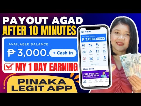 In 1 Day I Got  ₱3,000! Legit Paying App