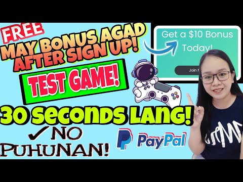 LIBRENG $10 OR P550! TEST KALANG NG GAMES!30 SECONDS LANG MY INCOME AGAD! NO PUHUNAN! NEW! NEW! NEW!