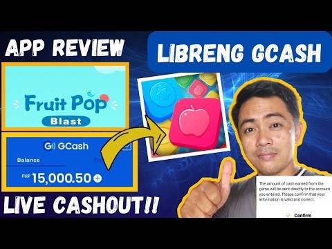 LIBRENG GCASH ₱15,000 | FRUIT POP BLAST APP REVIEW | LIVE CASHOUT!! | LEGIT OR FAKE