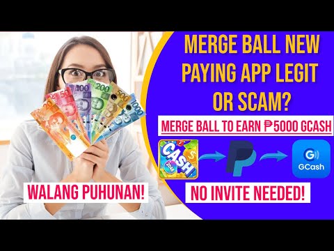 MERGE BALL NEW PAYING APP LEGIT OR SCAM?EARN ₱5500 GCASH| HONEST REVIEW