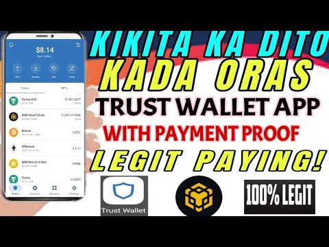 NEW PAYING APP TODAY:KIKITA KA DITO KADA ORAS|TRUST WALLET EARNING APP|WITH PAYOUT PROOF 😱🤑💸🤩