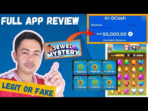 NEW RELEASED APP 2022 | FREE GCASH WORTH OF ₱50,000| Jewel Mystery APP REVIEW|