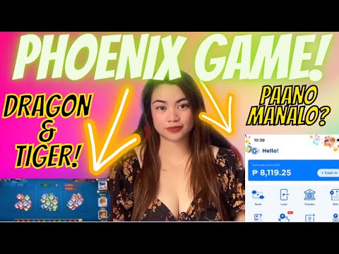 PAANO MANALO SA PHOENIX GAME DRAGON AND TIGER | LEGIT AND PAYING APP 2022