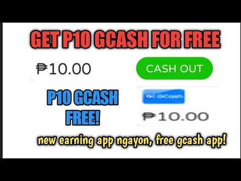 RECEIVED P10 GCASH FREE. NEW EARNING APP TODAY!