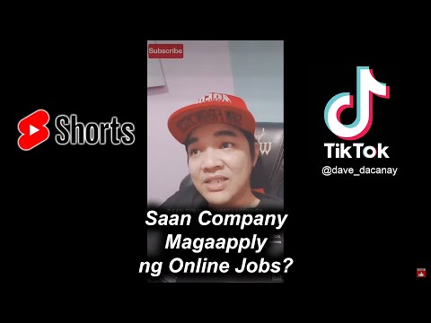 Saan Company Magaapply ng Online Jobs?