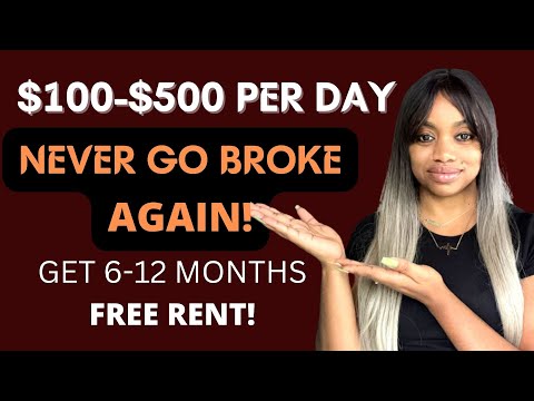 VERY EASY! $100-$500 PER DAY IN YOUR SPARE TIME I GET UP TO $10K TO COVER YOUR RENT!