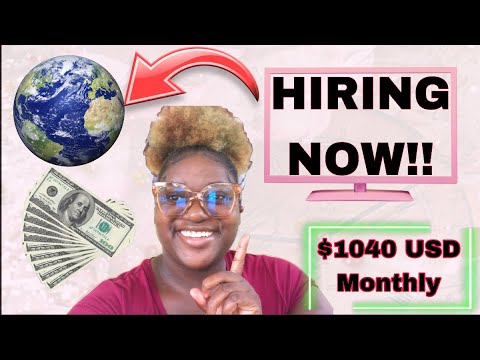 Work From ANYWHERE Online Jobs 💰💰 HIRING NOW 💰