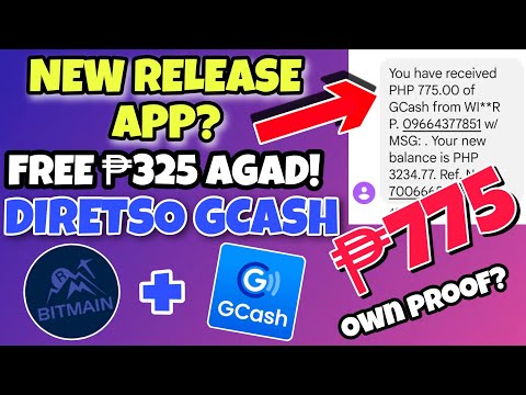 Free ₱325 After Sign Up, Diretso Gcash, Bitmain App Review