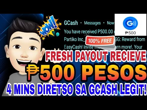 Free ₱500 Direct Gcash Recieve Ko 4 Mins Lang Easycash