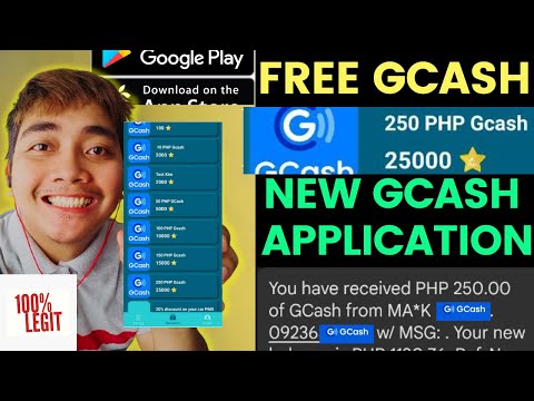 Free Gcash P250 Recieved Agad  New Trending Gcash App