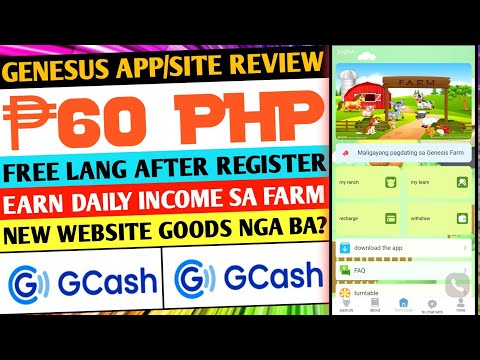 GENESUS APP REVIEW! | FREE ₱60 PHP AFTER REGISTER! | EARN GCASH BY FEEDING ANIMALS! | Marky Vlogs