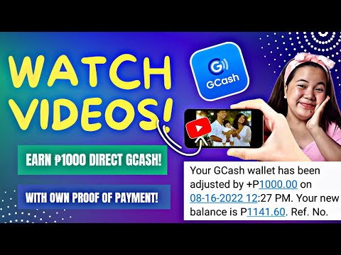 How To Earn Free ₱1000 Direct Gcash By Watching Videos On Your Phone?