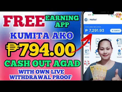 Kumita Ako Ng Free ₱794.00 Cash Out Agad/with Own Proof/legit