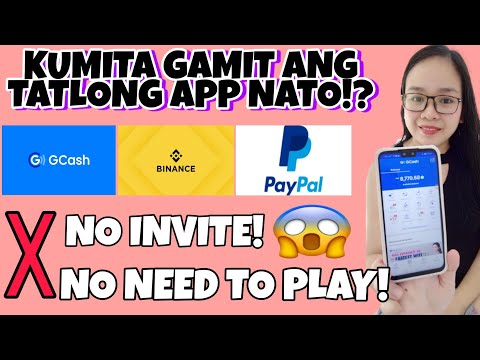 Laro-laro!walang Invite-invite! Gcash, Binance, Paypal Lang!