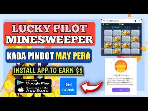 Lucky Pilot Minesweeper! Legit Free 150 Coins Upon Register