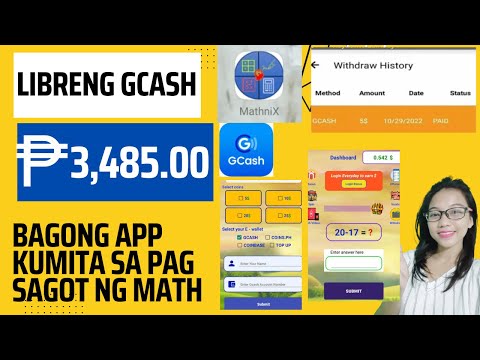 MathniX App – Bagong App Kumita Ng Free Gcash Money