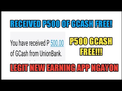 Received P500 Gcash Free!