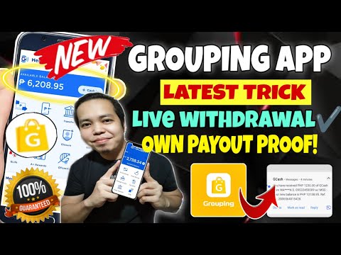 vGrouping App Live Withdrawal – Libreng Kitaan Sa Gcash