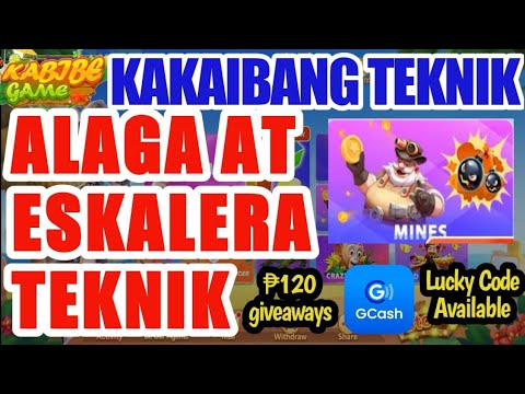 ALAGA AT ESKALERA TEKNIK SA MINES GAME NG KABIBE GAME APP || KABIBE GAME TIPS AND Love