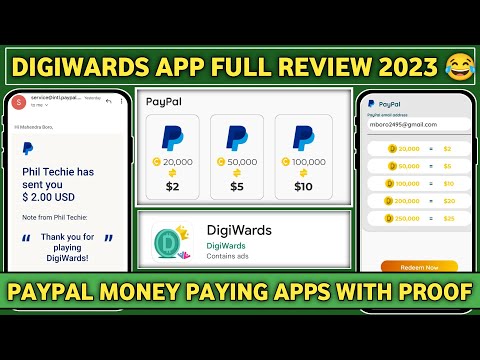 Digiwards App Full Review 2023॥Legit Paypal Earning Apps 2023॥Digiwards App Invite Code 2023