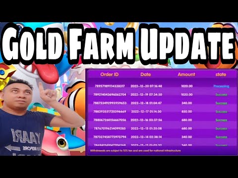 Gold Farm | Update with Prof of Withdrawal, harvest lang sa farm Gcash agad 🙏 @jojoearningstv531