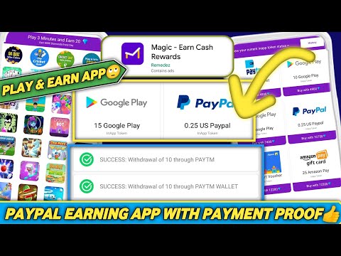 Magic App॥Paypal Earning App Today॥Paypal Earning App With Withdrawal Proof॥Legit Paying Apps 2023