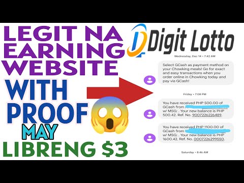 MAKE MONEY ONLINE WITH PROOF OF PAYOUT |LEGIT EARNING WEBSITE DIGIT LOTTO|KUMITA NG ₱1,600 DAILY 😱🤑