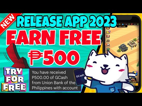 NEW RELEASE EARNING APP 2023: FREE TO EARN ₱500 DAILY DIRECT GCASH ANG CASHOUT! PLAY TO EARN BAGO