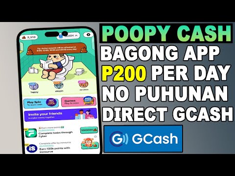 ₱200 [GCASH] Poopy Cash App – Malalagyan ng pera gcash mo pag ginamit mo ang app na ito! Super Legit