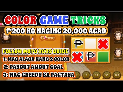 ₱200 KO NAGING 20K SA COLOR GAME NI AURORA GAME UNLI GCASH SA APP NATO WAG KANA RIN MAG PAHULI ..