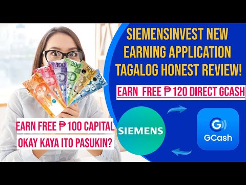 NEW EARNING APP 2023? EARN ₱102 DIRECT TO GCASH | SIEMENSINVEST HONEST TAGALOG REVIEW!