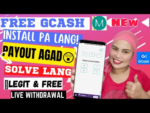 NEW FREE GCASH APP INSTALL PA LANG PAYOUT AGAD! SOLVE LANG 💯LEGIT & FREE NO INVEST LIVE WITHDRAWAL