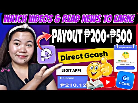 Free Gcash Money: ₱200 up to ₱500 Kikitain mo By Watching Videos and Reading News | Pluto New Proof