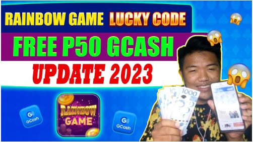 Unlock the Rainbow and Win Big with the Lucky Code Update 2023 – Get a Free P50 GCASH Bonus Gift Code Today!