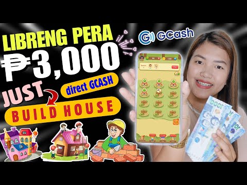 GET UNLIMITED ₱3000 GCASH SA PAG BUILD LANG NG HOUSE, WALANG PUHUNAN