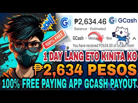 KUMITA NG ₱2,634 ARAW-ARAW! FREE DIRECT GCASH 1DAY INCOME PAYOUT AGAD!