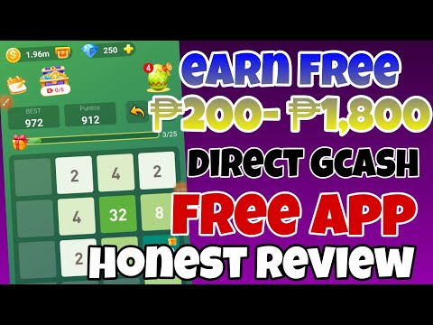 NEW FREE APP 2023: PWEDE KUMITA NG ₱200-₱1,800 DIRECT SA GCASH ANG PAYOUT! 2048 HONEST REVIEW