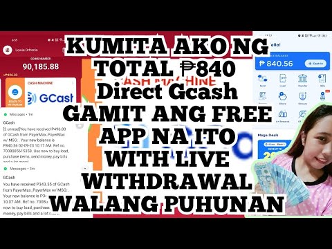 NEW FREE APP DIRECT GCASH walang puhunan sipag at tyaga ang kailangan #goldenhouseapp #earnmoney